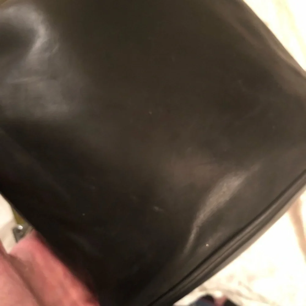 Coach black leather boulevard bag 4128 vintage bucket bag very rare - Picture 12 of 14